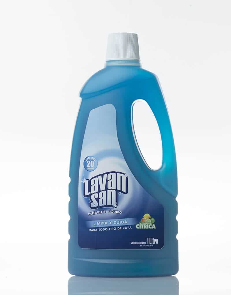 Detergente líquido todo tipo de ropa Lavansan